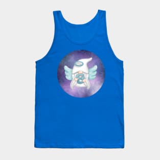 Angel Astro Gnomes Cancer Tank Top